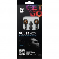 Навушники Defender Pulse 420 Orange (63420) - Фото