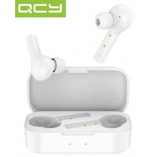 Білі бездротові навушники Xiaomi QCY T5 TWS Сенсорні - Фото