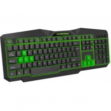 Клавіатура Esperanza EGK201 Green USB LED (EGK201GUA) - Фото