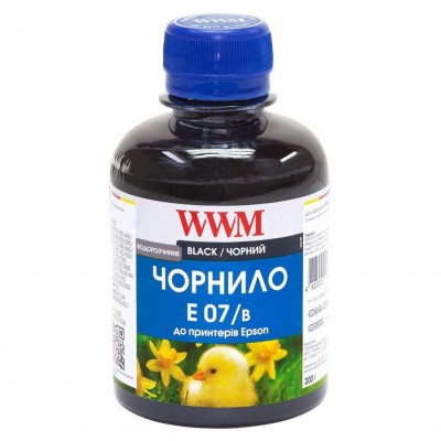 Чернила WWM Epson Stylus Universal Black (E07/B)