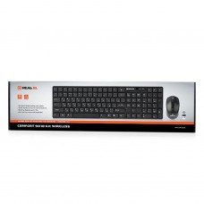 Комплект REAL-EL Comfort 9010 Kit Wireless Black - Фото