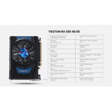 Відеокарта AMD Radeon RX 550 4Gb Yeston - Фото