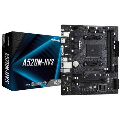 Материнська плата ASRock A520M-HVS s.AM4