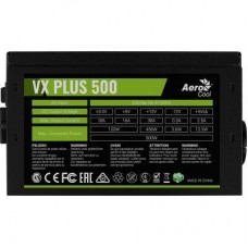 Блок питания AeroCool 500W VX PLUS 500 Блок питания AeroCool 500W VX PLUS 500