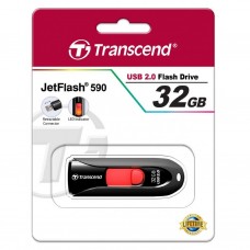 USB-флеш-накопичувач Transcend 32 GB JetFlash 590 USB 2.0 (TS32GJF590K) - Фото
