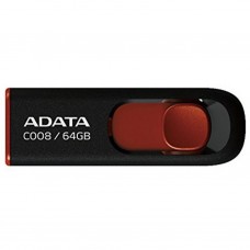USB флеш накопитель ADATA 64GB C008 Black+Red USB 2.0 (AC008-64G-RKD) USB флеш накопитель ADATA 64GB C008 Black+Red USB 2.0 (AC008-64G-RKD)
