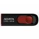 USB флеш накопитель ADATA 64GB C008 Black+Red USB 2.0 (AC008-64G-RKD)