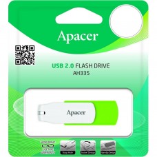 USB-флешнакопичувач Apacer 32 GB AH335 Green USB 2.0 (AP32GAH335G-1) - Фото
