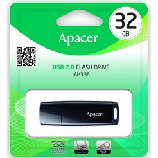 USB-флешнакопичувач Apacer 32 GB AH336 Black USB 2.0 (AP32GAH336B-1) - Фото