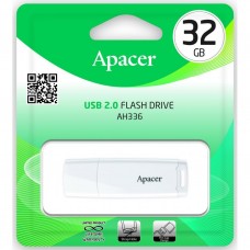USB-флеш-накопичувач Apacer 32 GB AH336 White USB 2.0 (AP32GAH336W-1) - Фото