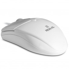 Мишка REAL-EL RM-211, USB, white - Фото