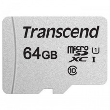 Картка пам'яті Transcend 64 GB microSDXC class 10 UHS-I U1 (TS64GUSD300S-A) Картка пам'яті Transcend 64 GB microSDXC class 10 UHS-I U1 (TS64GUSD300S-A) - Фото