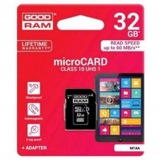 Картка пам'яті Goodram 32GB microSDHC Class 10 (M1AA-0320R12) - Фото