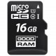 Карта памяти Goodram 16GB microSDHC Class 10 (M1AA-0160R12) Карта памяти Goodram 16GB microSDHC Class 10 (M1AA-0160R12)