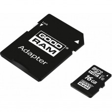 Картка пам'яті Goodram 16GB microSDHC Class 10 (M1AA-0160R12) - Фото