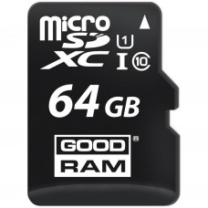 Картка пам'яті GOODRAM 64 GB microSDXC Class 10 (M1AA-0640R12) - Фото