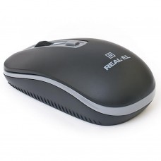 Мышка REAL-EL RM-303 black-grey - Фото