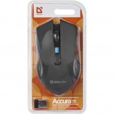 Мышка Defender Accura MM-275 Black-Blue (52275) - Фото