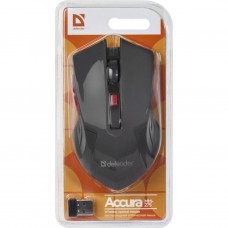 Мышка Defender Accura MM-275 Black-Red (52276) - Фото