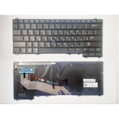 Клавіатура ноутбука Dell Latitude E5440 чорна з підсвіткою ТП UA (A43924)