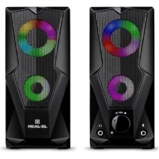 Акустична система REAL-EL S-111 USB Black - Фото