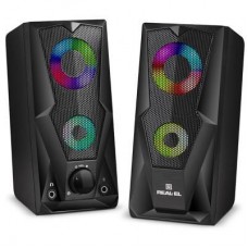 Акустична система REAL-EL S-111 USB Black - Фото
