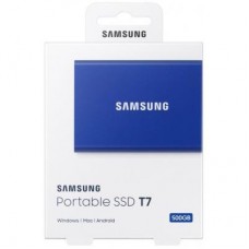 Накопитель SSD USB 3.2 500GB T7 Samsung (MU-PC500H/WW) - Фото
