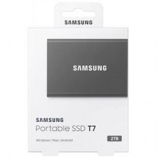 Накопичувач SSD USB 3.2 2 TB T7 Samsung (MU-PC2T0T/WW) - Фото