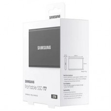Накопичувач SSD USB 3.2 2 TB T7 Samsung (MU-PC2T0T/WW) - Фото