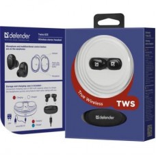 Наушники Defender Twins 635 TWS Bluetooth Black (63635) - Фото