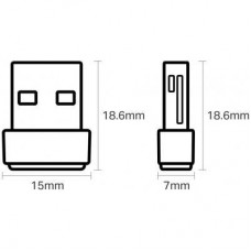 Мережева карта Wi-Fi TP-Link ARCHER-T2U-NANO - Фото