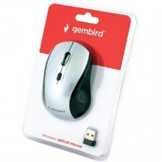 Мишка GEMBIRD MUSW-4B-02-BS White (MUSW-4B-02-BS) - Фото