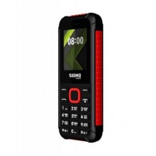 Мобільний телефон Sigma X-style 18 Track Black-Red (4827798854426) - Фото