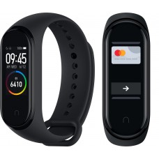 Оригинальный Xiaomi Mi Smart Band 4 NFC Black Фитнес-браслет Глобальная Версия XMSH08HM MGW4059RU