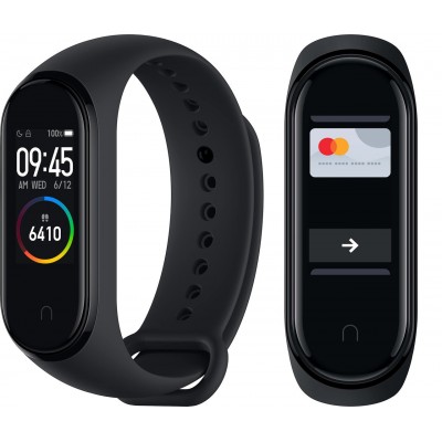 Оригинальный Xiaomi Mi Smart Band 4 NFC Black Фитнес-браслет Глобальная Версия XMSH08HM MGW4059RU