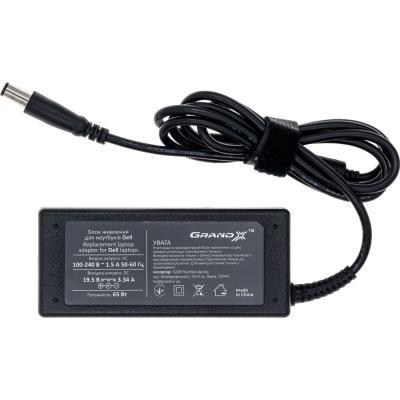 Блок живлення до ноутбука Grand-X Dell (19.5 V 3.34 A 65 W) 4.5x3.0 mm (DL65W30С)