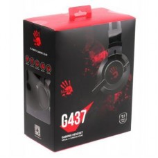 Навушники A4tech G437 Bloody Black - Фото
