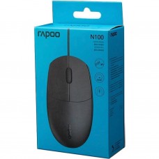 Мишка Rapoo N100 Black - Фото