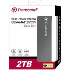 Зовнішній жорсткий диск 2.5" 2 TB Transcend (TS2TSJ25C3N) Зовнішній жорсткий диск 2.5" 2 TB Transcend (TS2TSJ25C3N) - Фото