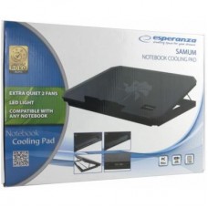 Підставка для ноутбука Esperanza Samum Notebook Cooling Pad all types (EA141) - Фото