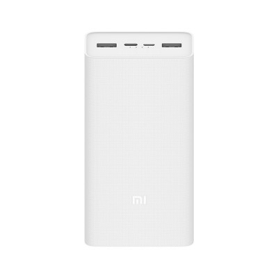 Оригінальний Xiaomi Mi Power Bank 3 30000 mAh PB3018ZM White Банк Заряджання VXN4307CN Швидке Заряджання QC 4.0 30 W