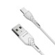 Дата кабель USB 2.0 AM to Type-C 1.0m White Grand-X (PC-03W) Дата кабель USB 2.0 AM to Type-C 1.0m White Grand-X (PC-03W)
