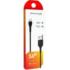 Дата кабель USB 2.0 AM to Type-C 1.0m Grand-X (PC-03B) - Фото