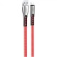 Дата кабель USB 2.0 AM to Lightning 1.0m zinc alloy red ColorWay (CW-CBUL010-RD)