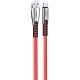 Дата кабель USB 2.0 AM to Micro 5P 1.0m zinc alloy red ColorWay (CW-CBUM011-RD)