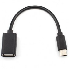 Дата кабель OTG USB 2.0 AF to Type-C 0.1m Atcom (14716) - Фото