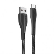 Дата кабель ColorWay USB 2.0 AM to Micro 5P 1.0m led black (CW-CBUM034-BK) - Фото