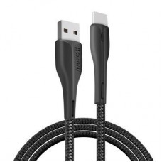 Дата кабель ColorWay USB 2.0 AM to Type-C 1.0m led black (CW-CBUC034-BK) - Фото