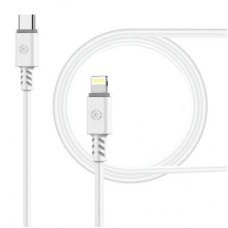 Дата кабель USB Type-C to Lightning 1.2m CB-TL11 white Piko (1283126504037) - Фото