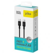 Дата кабель USB Type-C to Lightning 1.2m CB-TT11 black Piko (1283126504105) - Фото